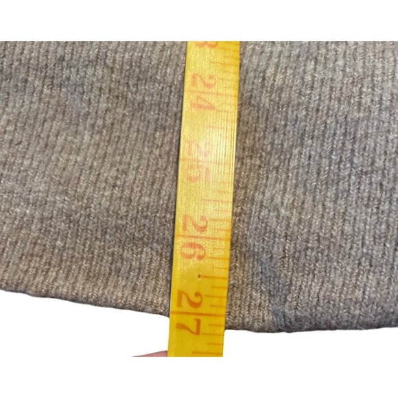 J. Crew Cocoon sweater-blazer in mushroom gold details wool/alpaca equestrian - Picture 7 of 8